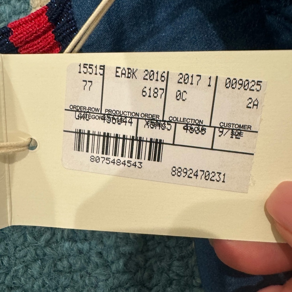 Gucci Kids Blue Jogger Pants size 9-12 months - Picture 4 of 5